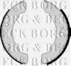 BORG & BECK BBS6229 Brake Shoe Set